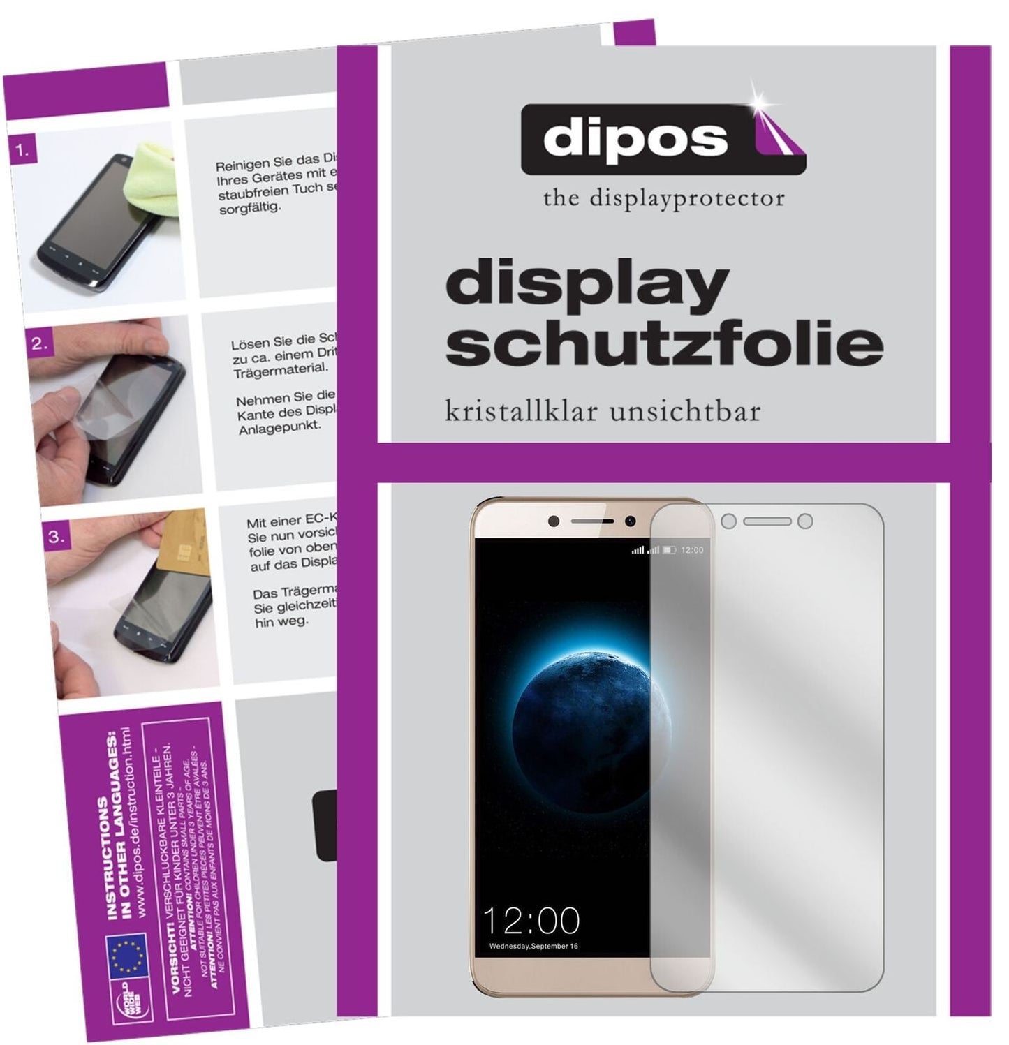 1x Schutzfolie klar für Leagoo T8s Display-Schutzf (2)