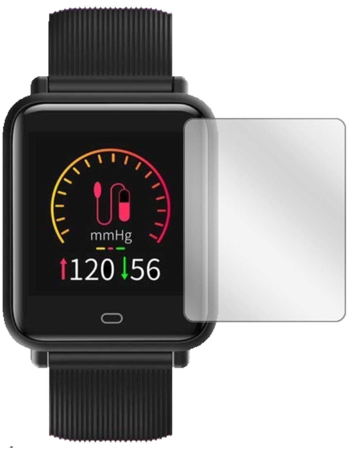 5x Schutzfolie klar für TagoBee TB08 Smartwatch Di (1)