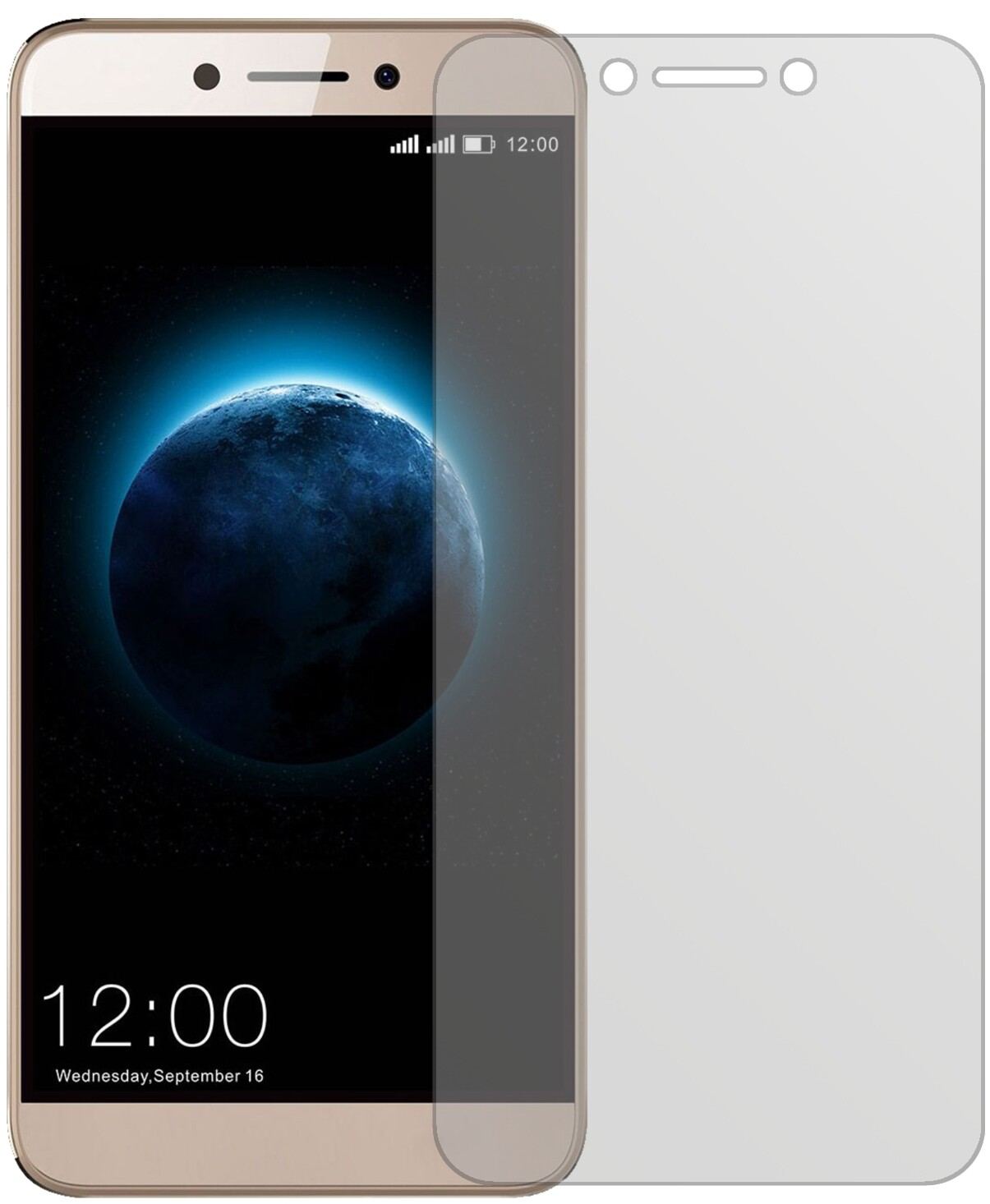 2x Schutzfolie matt für Leagoo T8s Display-Schutzf (2)