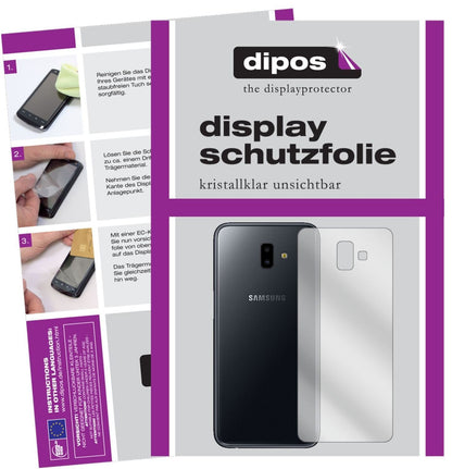 5x Schutzfolie klar für Samsung Galaxy J6 Plus (20 (2)