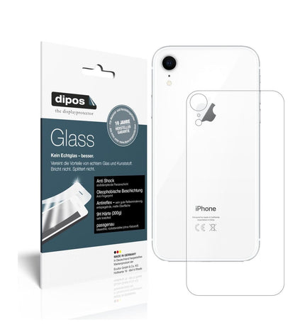 1x 9H Schutzfolie matt für Apple iPhone XR Rücksei (2)
