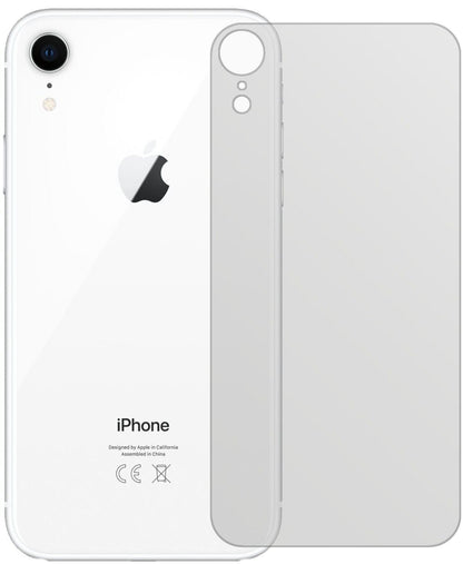 1x Schutzfolie matt für Apple iPhone XR Rückseite  (1)