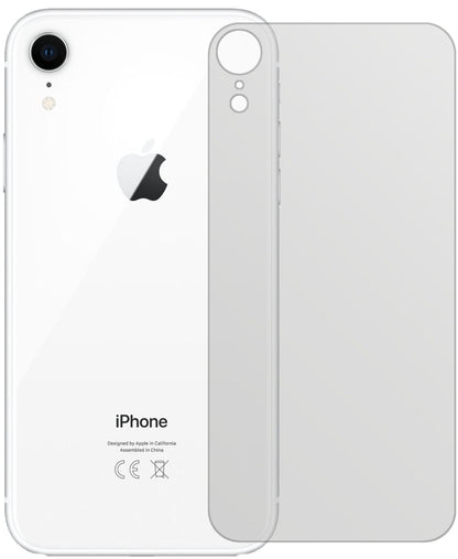 6x Schutzfolie matt für Apple iPhone XR Rückseite  (2)