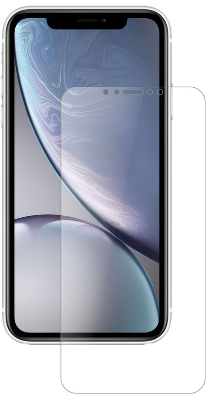 2x 9H Schutzfolie matt für Apple iPhone XR Panzerf (2)
