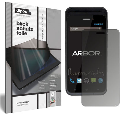 Blickschutzfolie für Arbor Gladius 5 matt Schutzfo (2)