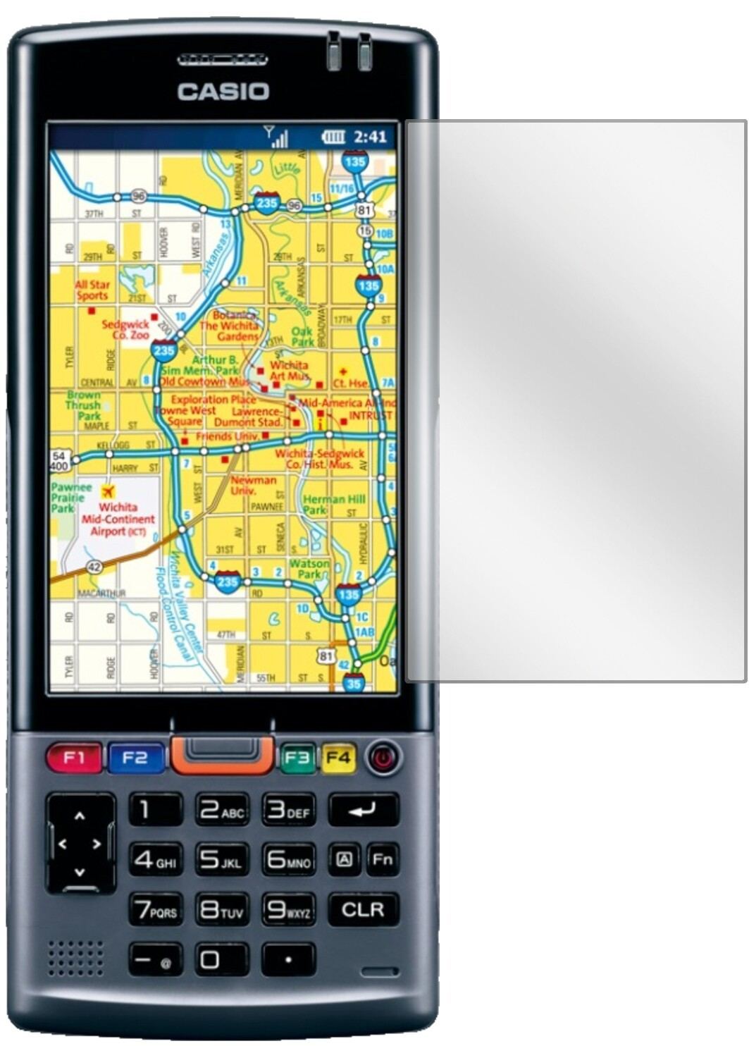 6x Schutzfolie klar für Casio IT-G500 Display-Schu (2)
