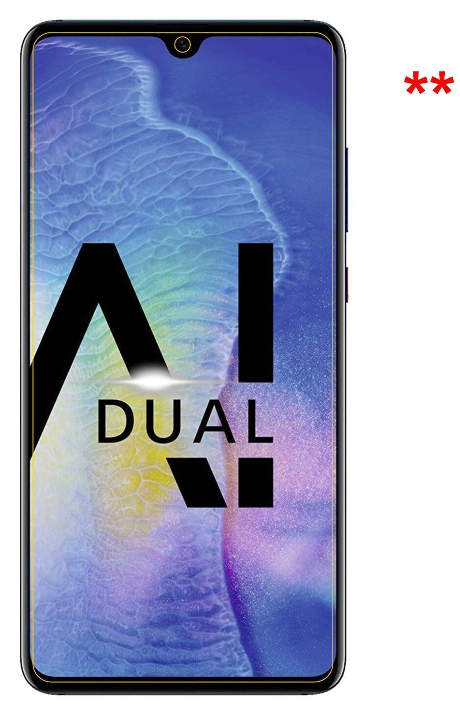 5x Schutzfolie klar für Huawei Mate 20 Display-Sch (5)