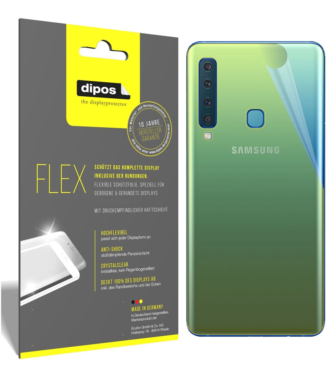 3x 3D Full Cover Schutzfolie für Samsung Galaxy A9 (1)