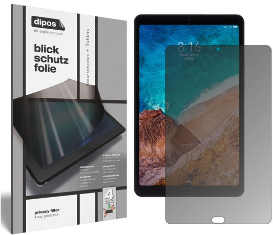 Blickschutzfolie für Xiaomi Mi Pad 4 Plus matt Sch (1)