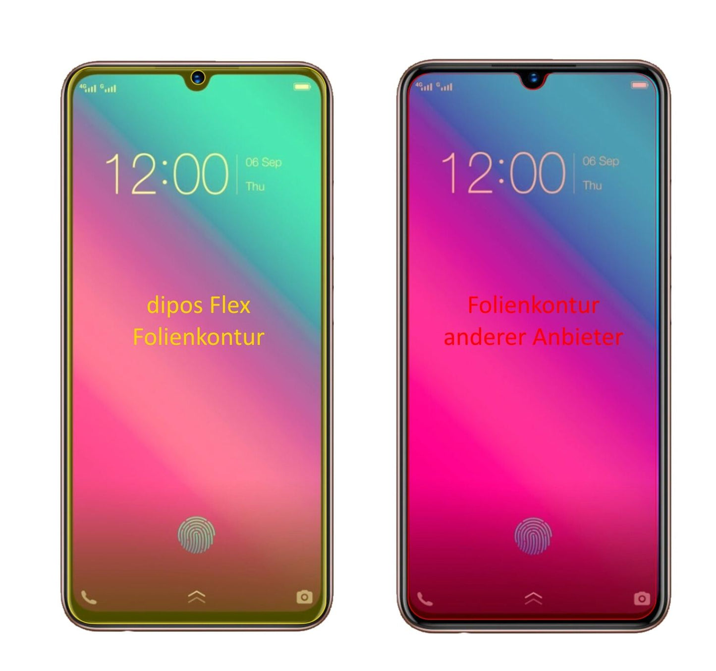 3x 3D Full Cover Schutzfolie für Vivo Y97 (2)