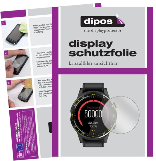 6x Schutzfolie klar für TenFifteen F1 Display-Schu (1)