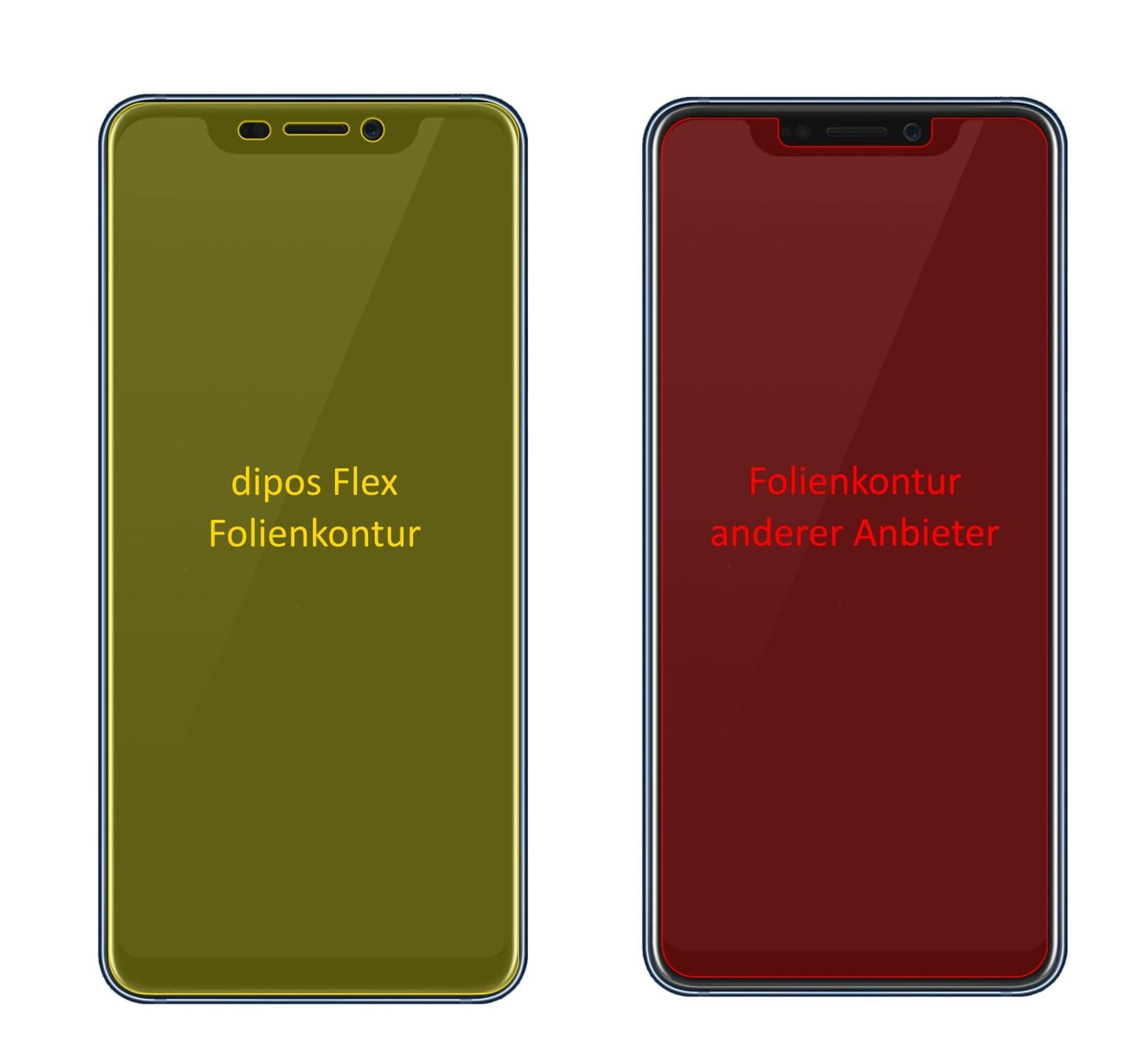 3x 3D Full Cover Schutzfolie für ZTE Axon 9 Pro (2)