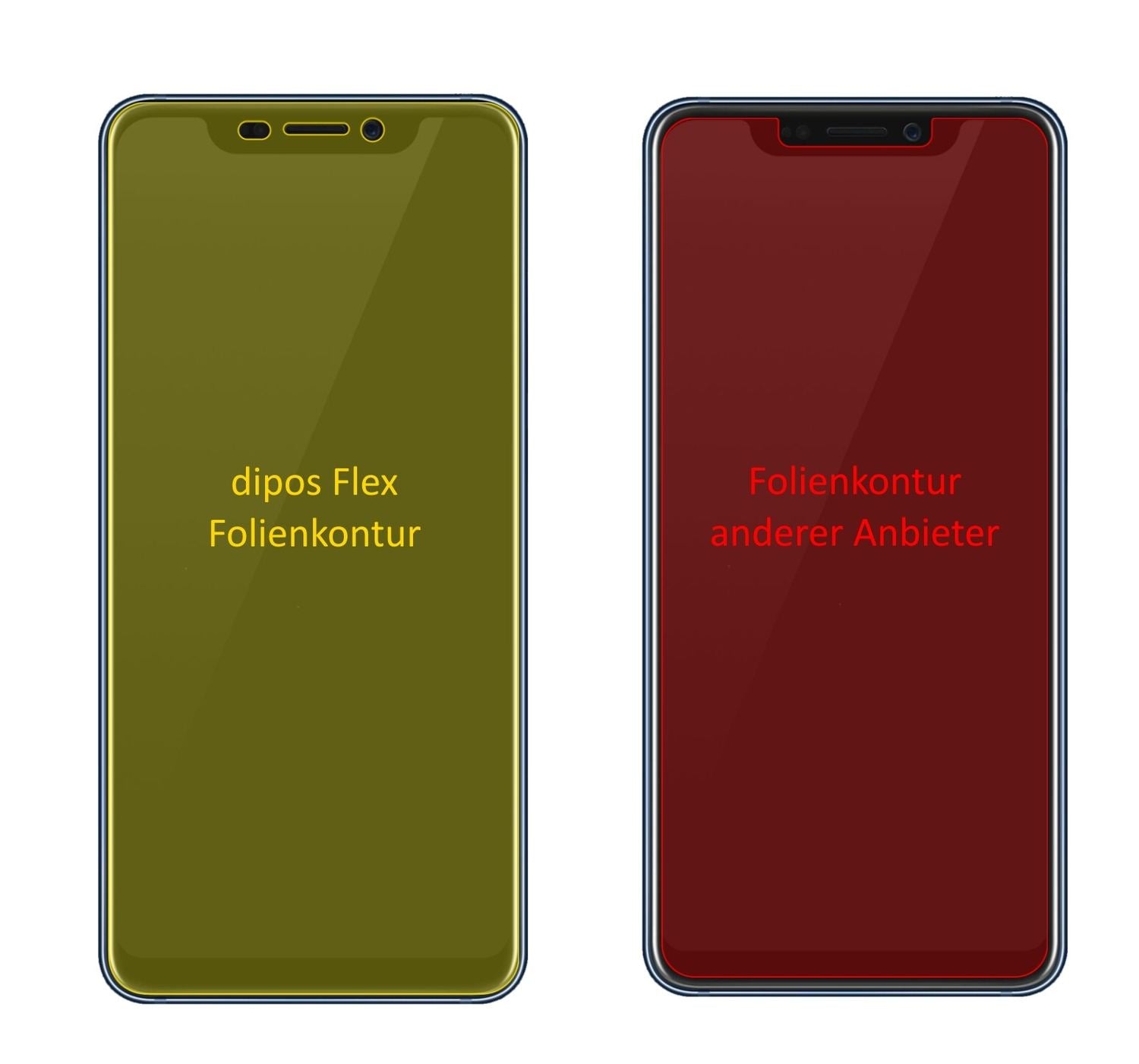 3x 3D Full Cover Schutzfolie für ZTE Axon 9 Pro (2)