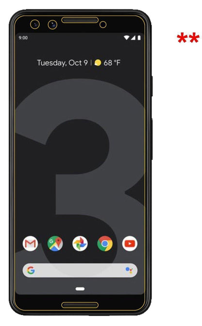 5x Schutzfolie matt für Google Pixel 3 Display-Sch (6)