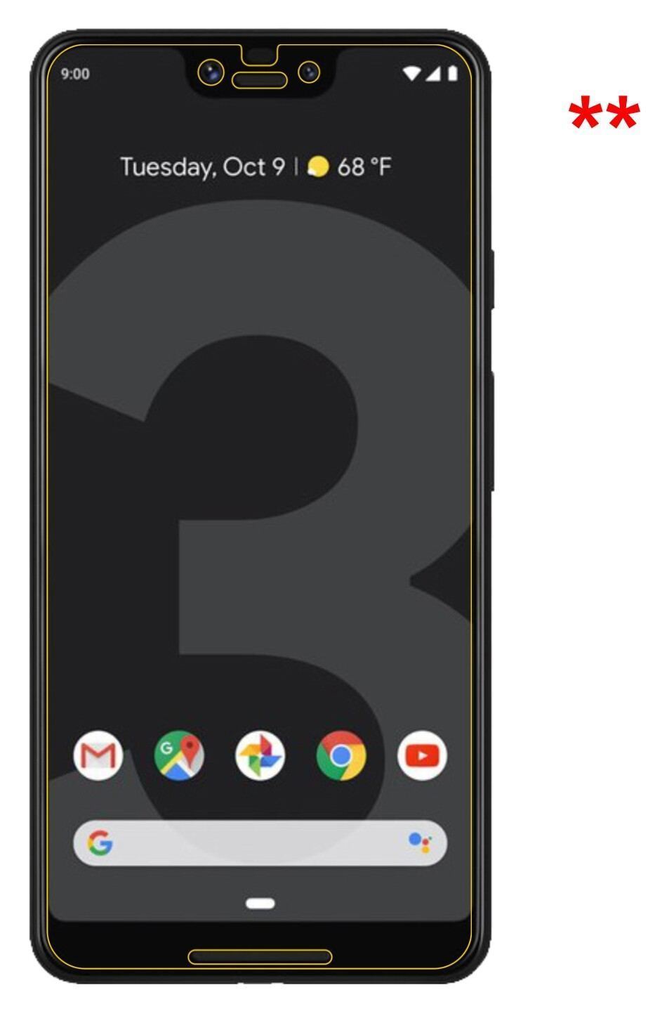 2x Schutzfolie klar für Google Pixel 3 XL Display- (5)