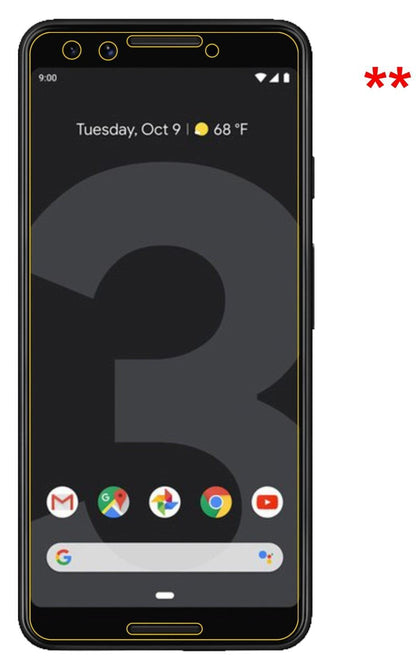 2x 9H Schutzfolie für Google Pixel 3 Panzerfolie (9)
