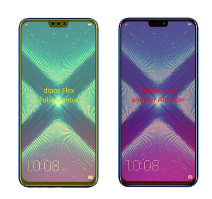 3x 3D Full Cover Schutzfolie für Honor 8X Max (2)