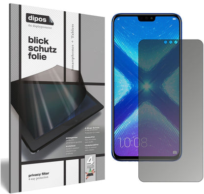 Blickschutzfolie für Honor 8X matt Schutzfolie Pri (1)