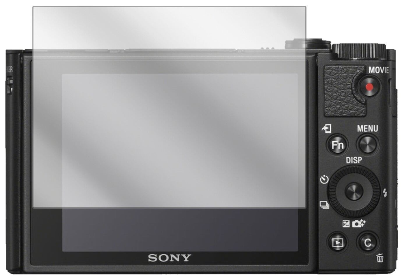 6x Schutzfolie klar für Sony DSC-HX95 Display-Schu (2)