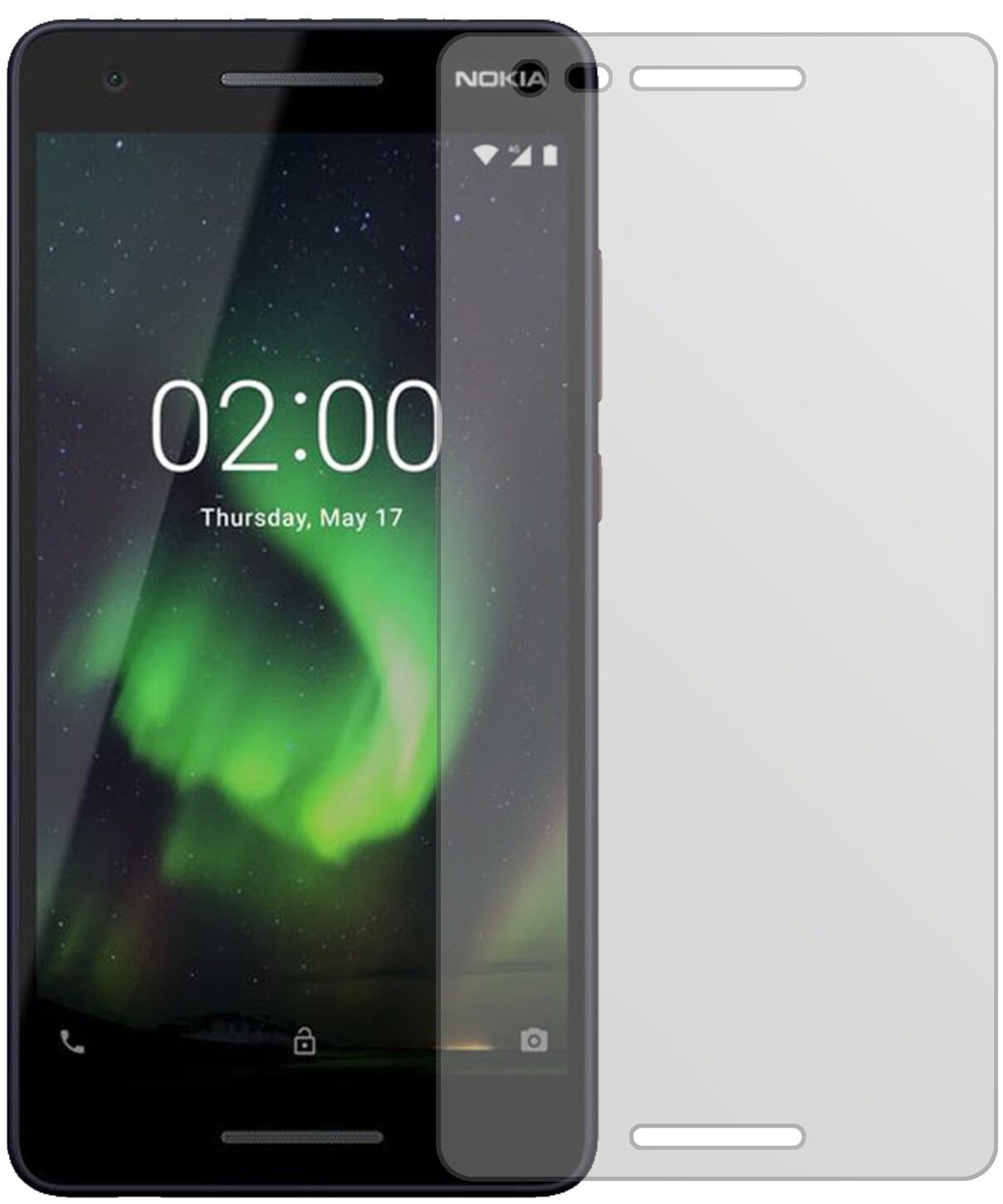 6x Schutzfolie matt für Nokia 46024 Display-Schutz (2)