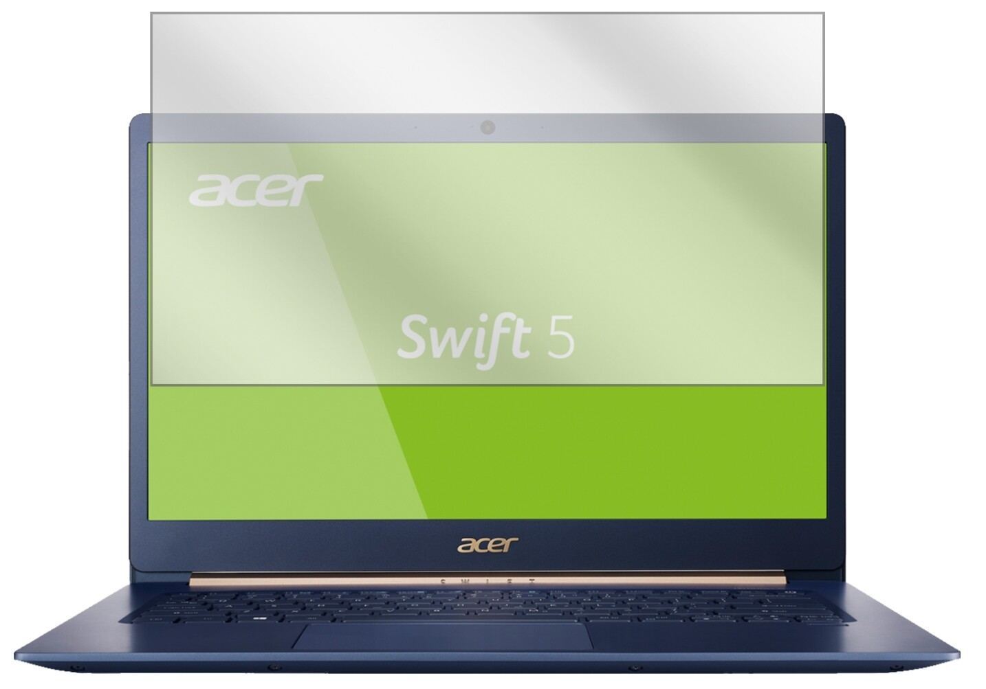 2x Schutzfolie klar für Acer Swift 5 SF514-52T Dis (2)