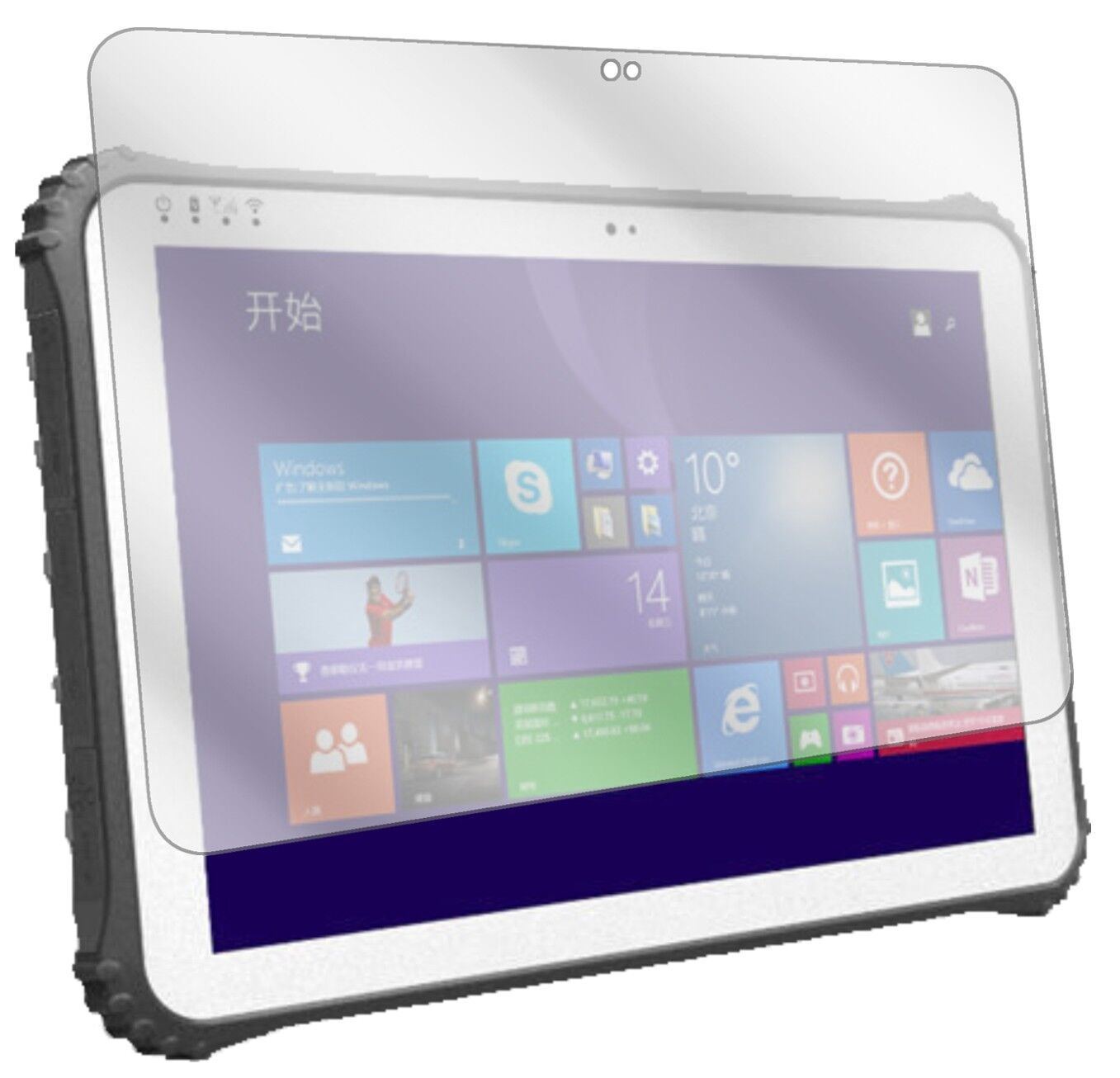 1x Schutzfolie klar für Rugged Tablet ID-SQ10.1 Di (1)