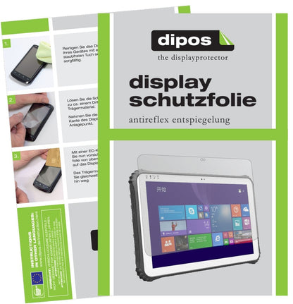 2x Schutzfolie matt für Rugged Tablet ID-SQ12.2 Di (1)