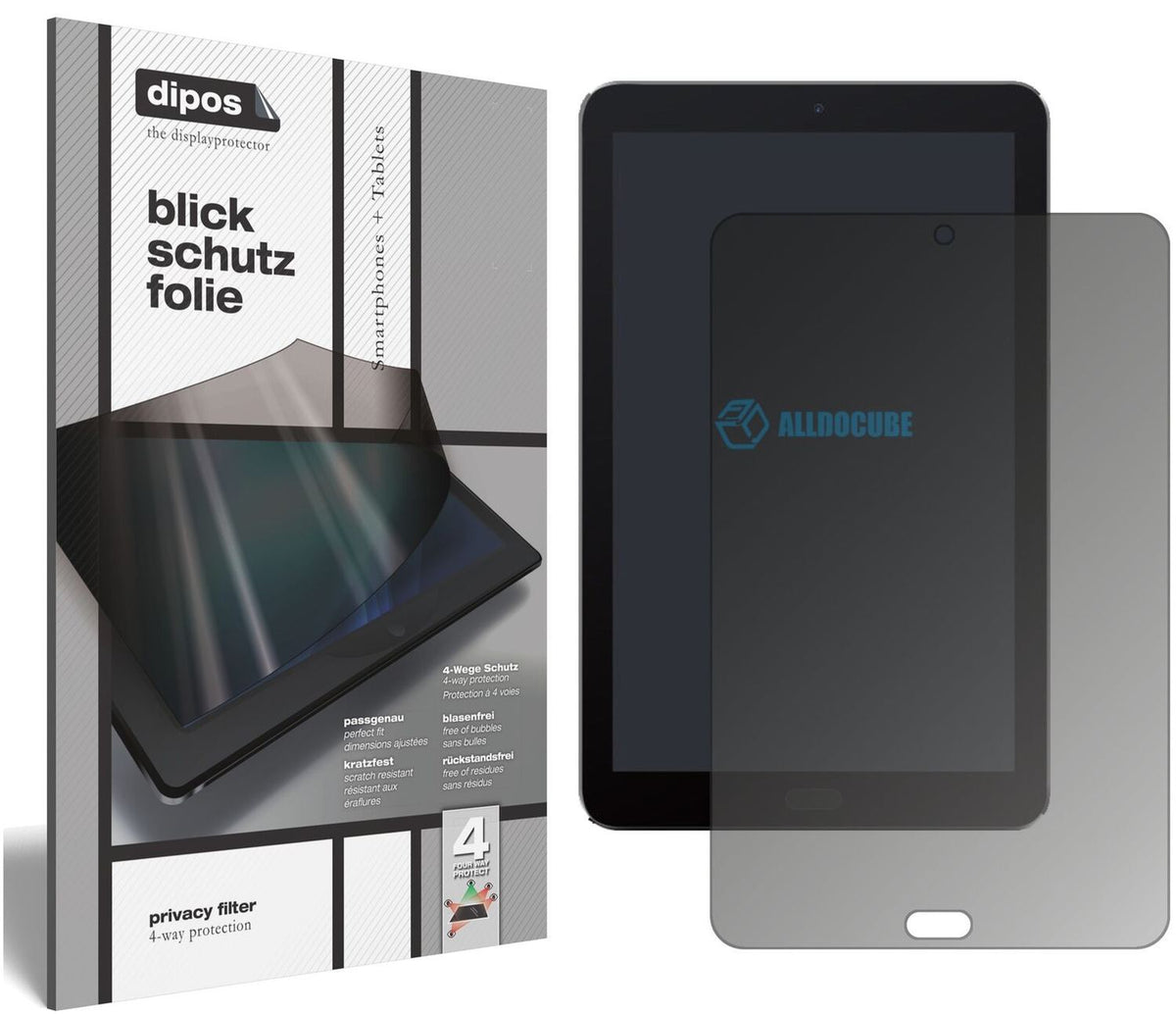 Blickschutzfolie für ALLDOCUBE Freer X9 matt Schut (2)