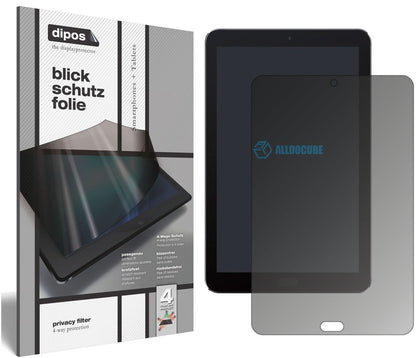 Blickschutzfolie für ALLDOCUBE Freer X9 matt Schut (2)
