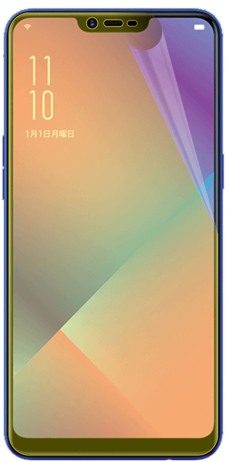 3x 3D Full Cover Schutzfolie für Oppo R15 Neo (3)