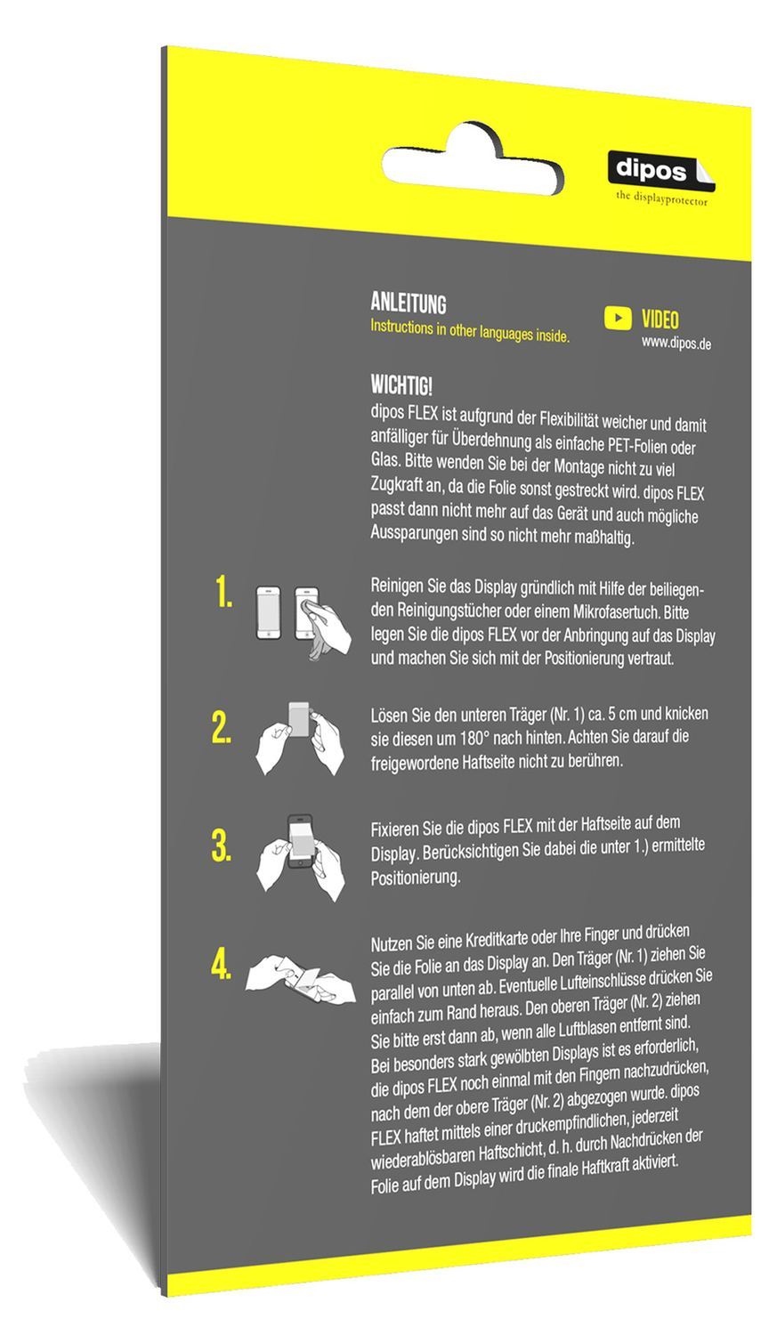 3x 3D Full Cover Schutzfolie für Oppo R15 Neo (4)
