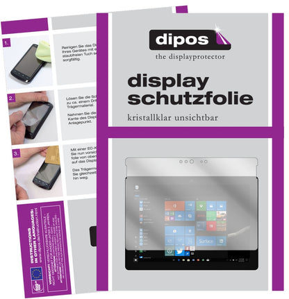 2x Schutzfolie klar für Microsoft Surface Go Displ (1)