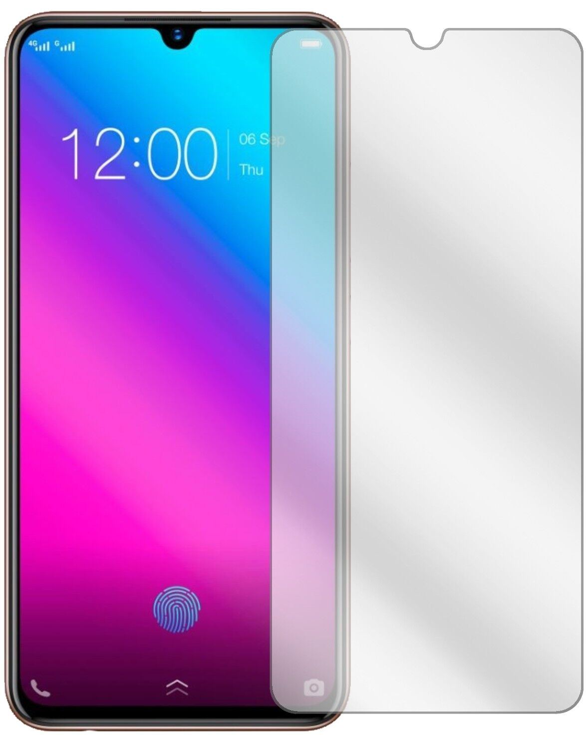 5x Schutzfolie klar für Vivo V11 Display-Schutzfol (1)