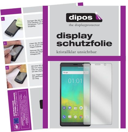 6x Schutzfolie klar für BlackBerry Evolve Display- (1)