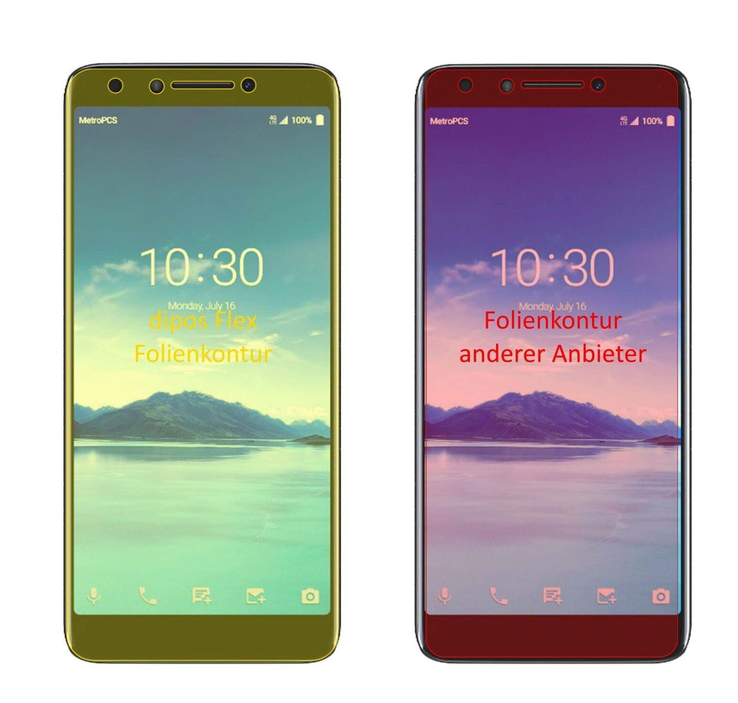 2x 3D Full Cover Schutzfolie für Alcatel 7 (1)