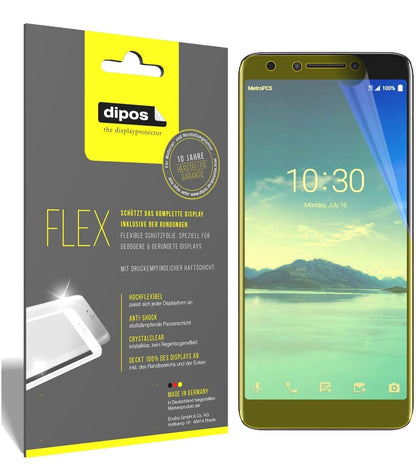 2x 3D Full Cover Schutzfolie für Alcatel 7 (2)