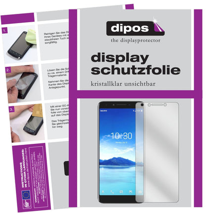 6x Schutzfolie klar für Alcatel 7 Display-Schutzfo (1)