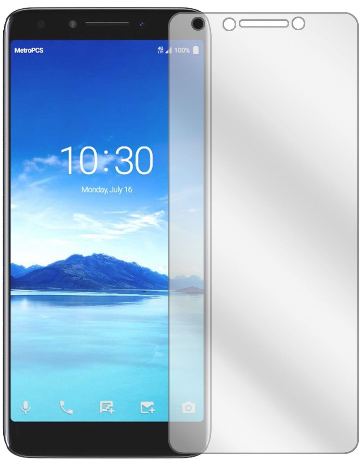 6x Schutzfolie klar für Alcatel 7 Display-Schutzfo (2)