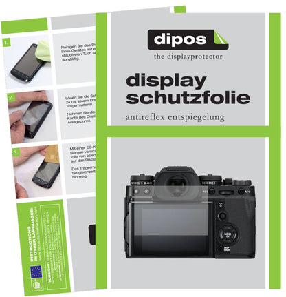 5x Schutzfolie matt für Fujifilm X-T3 Display-Schu (2)