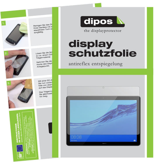 2x Schutzfolie matt für Huawei MediaPad T5 Display (1)