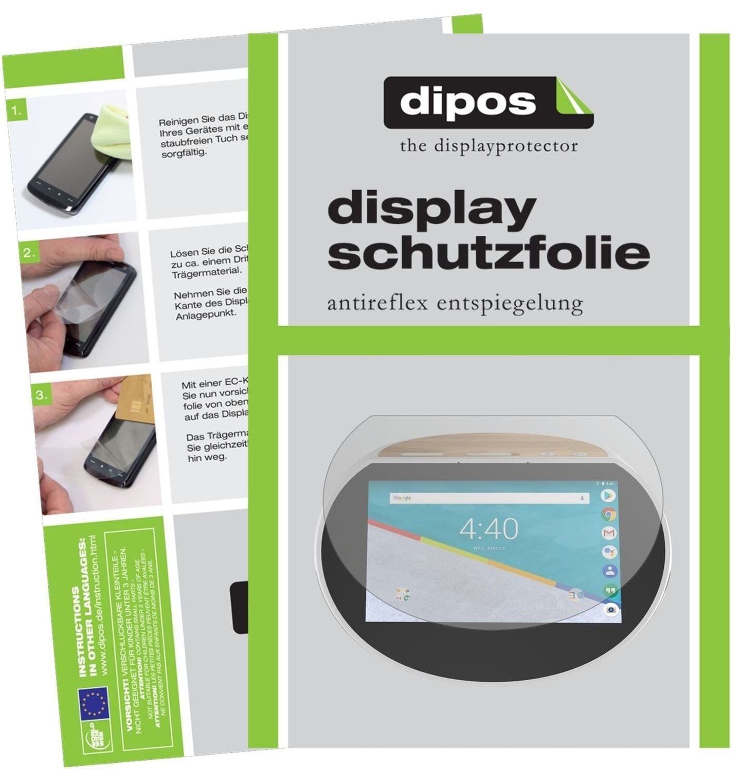 1x Schutzfolie matt für Archos Hello 5 Display-Sch (2)