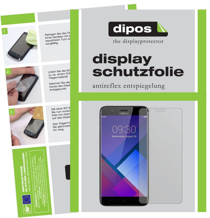 5x Schutzfolie matt für TP-Link Neffos P1 Display- (2)