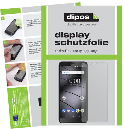 6x Schutzfolie matt für Gigaset GS100 Display-Schu (1)