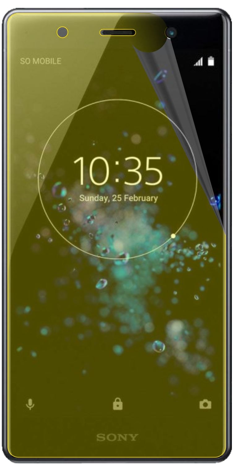 3x 3D Full Cover Schutzfolie für Sony Xperia XZ2 P (3)