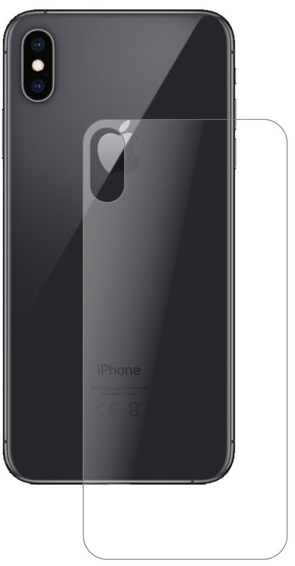 2x 9H Schutzfolie matt für Apple iPhone XS Max Rüc (2)