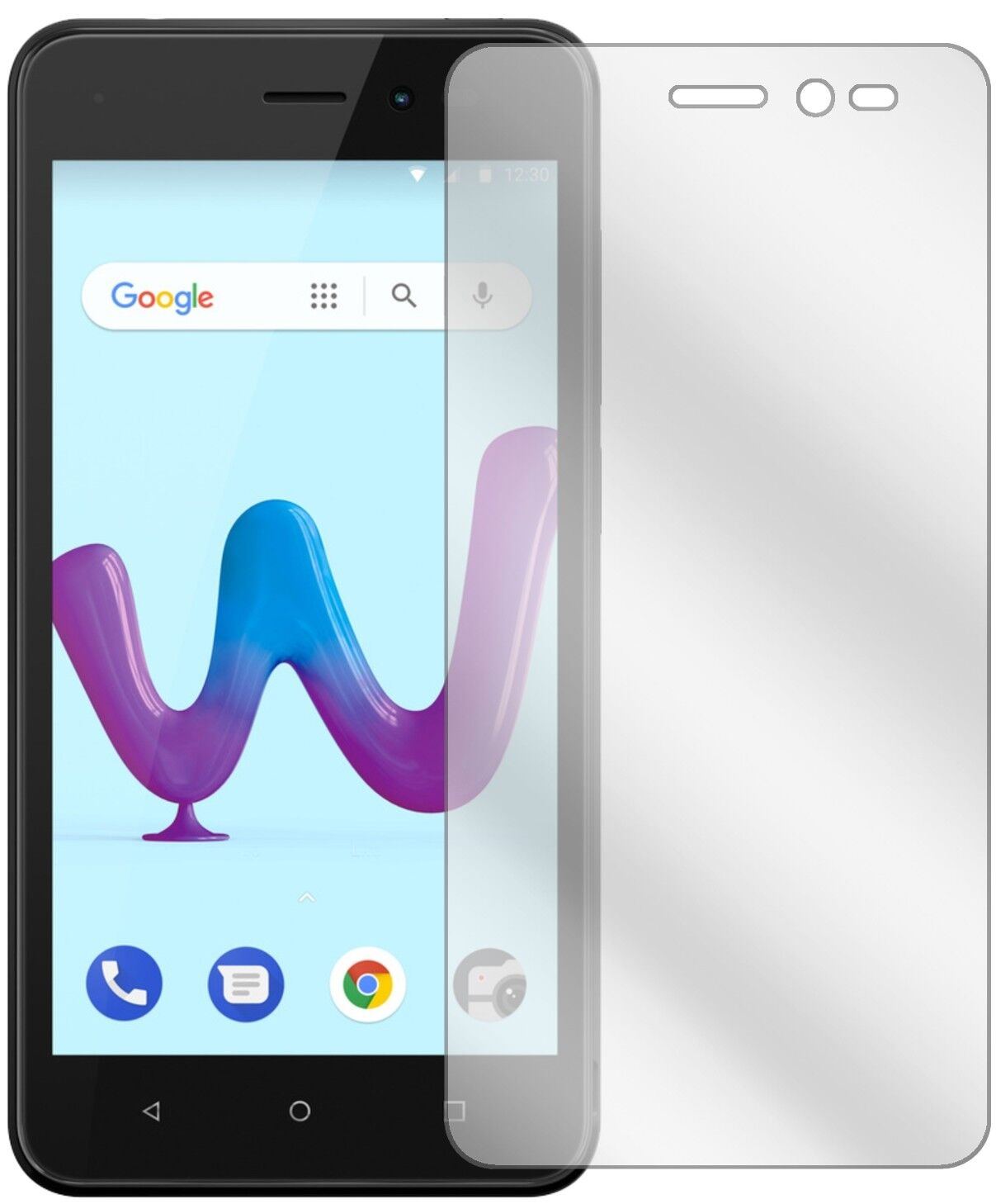 5x Schutzfolie klar für Wiko Sunny 3 Display-Schut (1)
