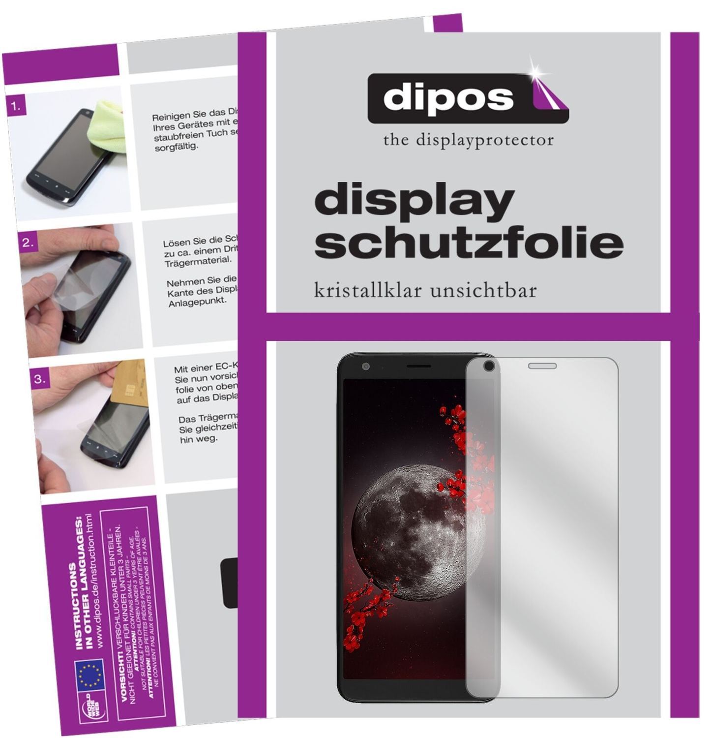 5x Schutzfolie klar für Sharp B10 Display-Schutzfo (2)