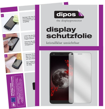 5x Schutzfolie klar für Sharp B10 Display-Schutzfo (2)