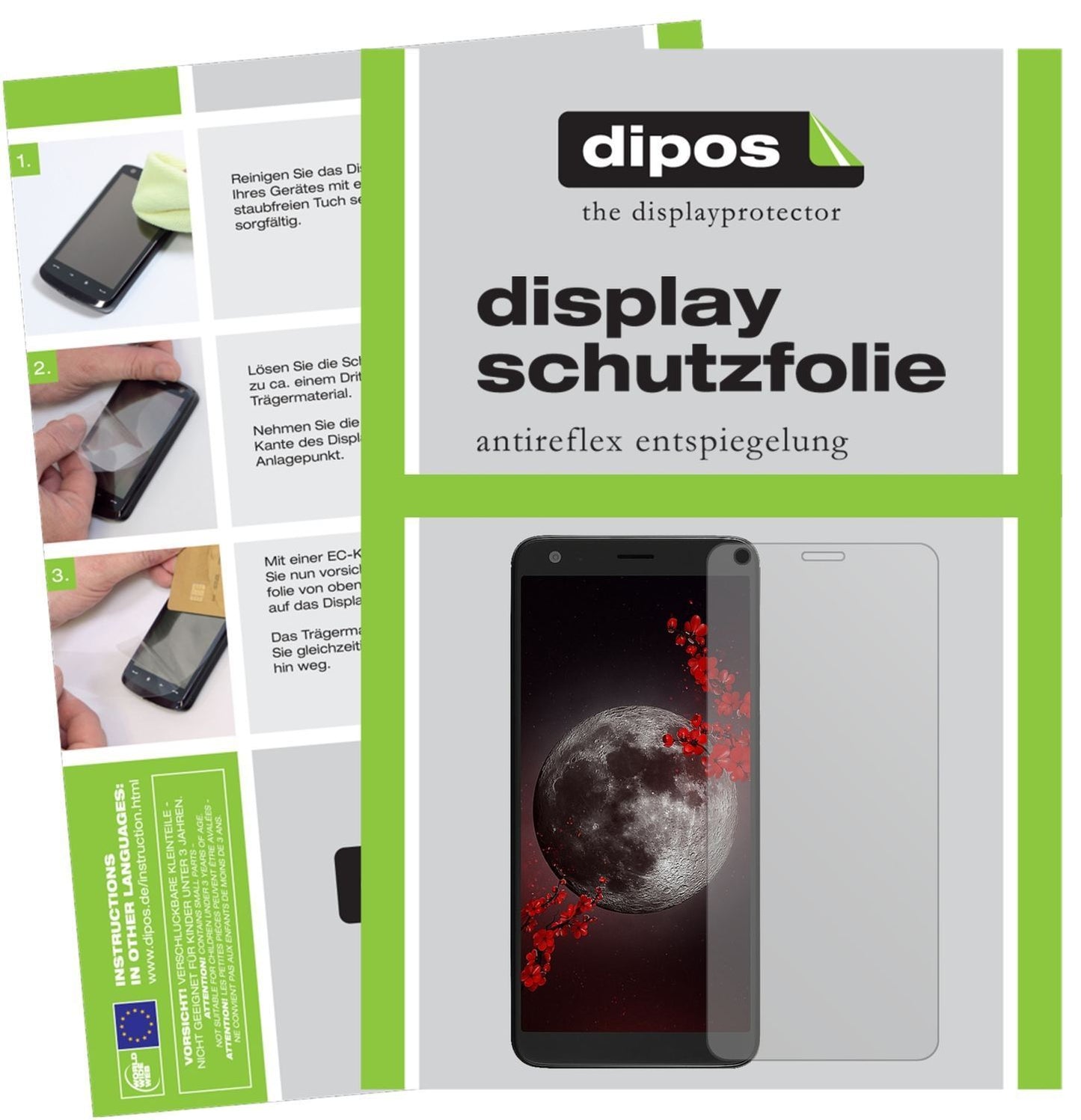 2x Schutzfolie matt für Sharp B10 Display-Schutzfo (1)