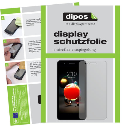 2x Schutzfolie matt für LG X2 2018 Display-Schutzf (1)
